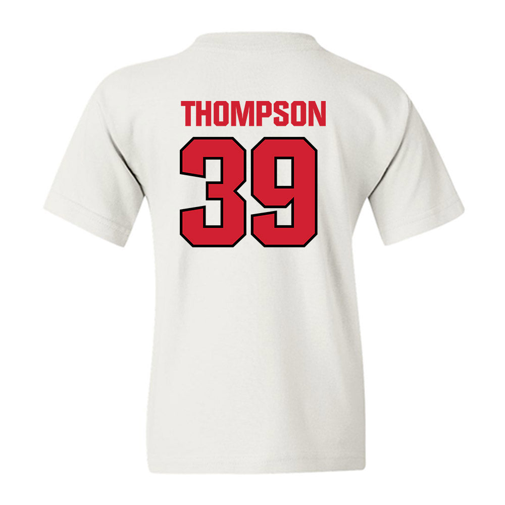 NC State - NCAA Football : Landon Thompson - Classic Shersey Youth T-Shirt-1
