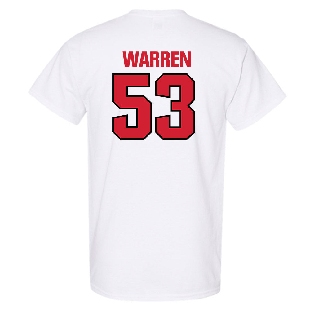 NC State - NCAA Football : Joshua Warren - Classic Shersey T-Shirt-1