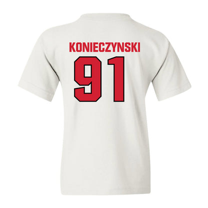 NC State - NCAA Football : Nick Konieczynski - Youth T-Shirt