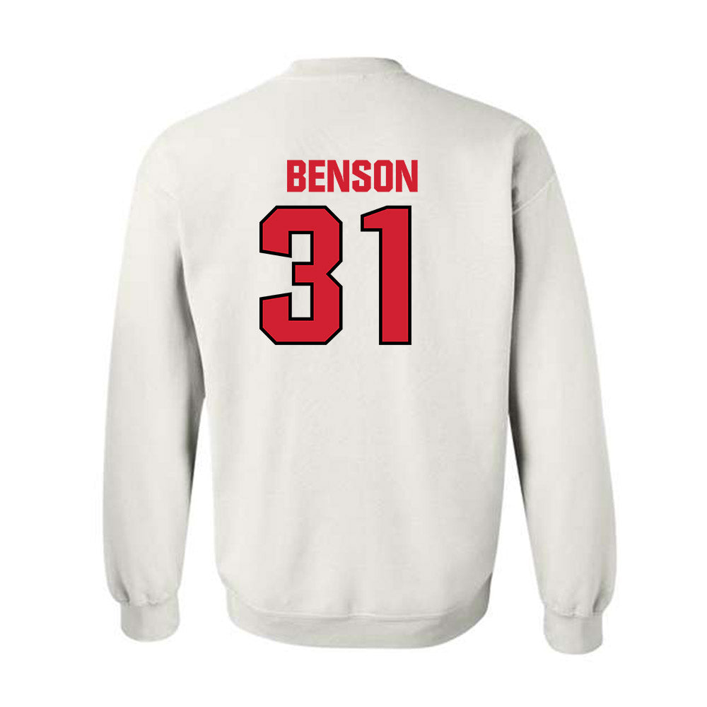NC State - NCAA Football : Bailey Benson - Classic Shersey Crewneck Sweatshirt-1