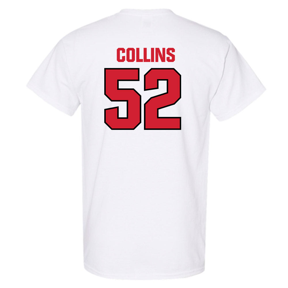 NC State - NCAA Football : David Collins - Classic Shersey T-Shirt-1