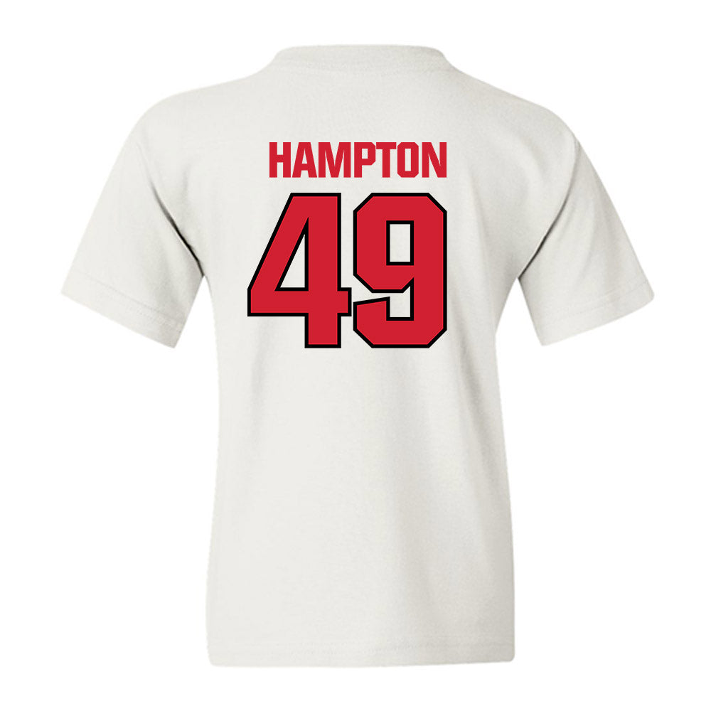 NC State - NCAA Football : Jailun Hampton - Classic Shersey Youth T-Shirt-1