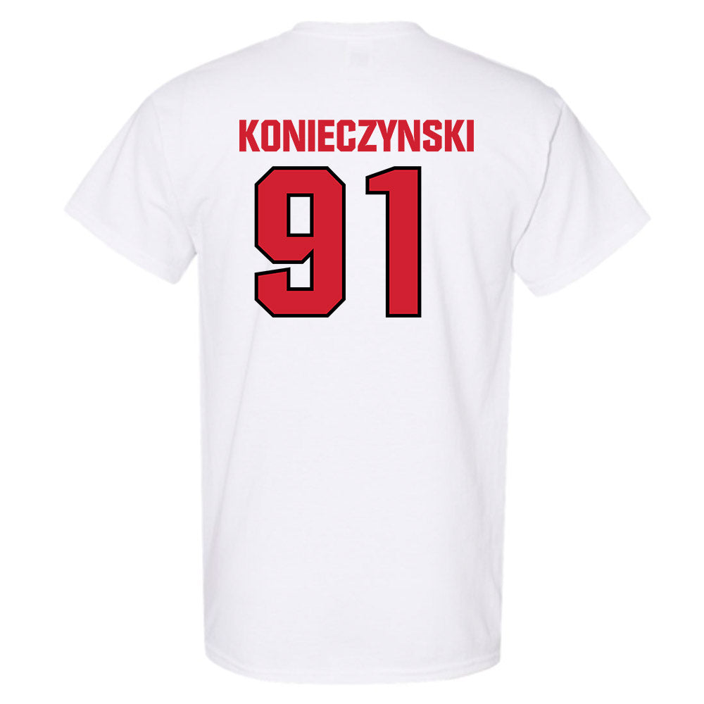NC State - NCAA Football : Nick Konieczynski - T-Shirt
