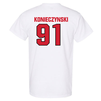 NC State - NCAA Football : Nick Konieczynski - T-Shirt
