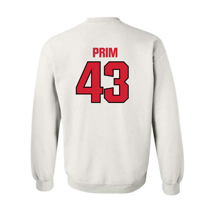 NC State - NCAA Football : AJ Prim - Classic Shersey Crewneck Sweatshirt-1