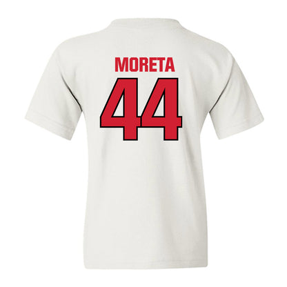 NC State - NCAA Football : Jordan Moreta - Classic Shersey Youth T-Shirt-1