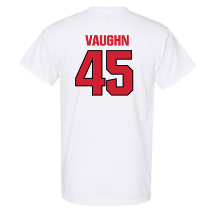 NC State - NCAA Football : Tex Vaughn - Classic Shersey T-Shirt-1