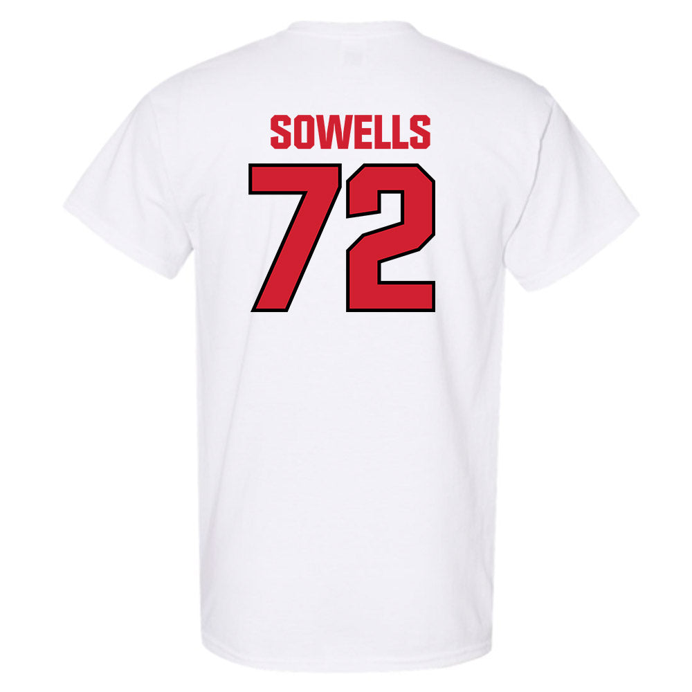 NC State - NCAA Football : Spike Sowells - Classic Shersey T-Shirt-1