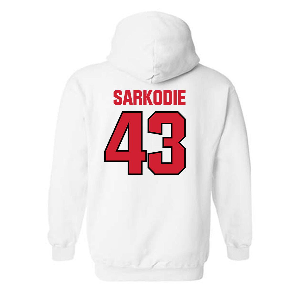 NC State - NCAA Football : Koby Sarkodie - Classic Shersey Hooded Sweatshirt-1