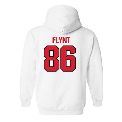 NC State - NCAA Football : Ian Flynt - Classic Shersey Hooded Sweatshirt-1