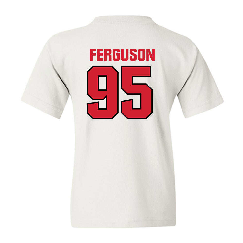NC State - NCAA Football : Jacquey Ferguson - Classic Shersey Youth T-Shirt-1