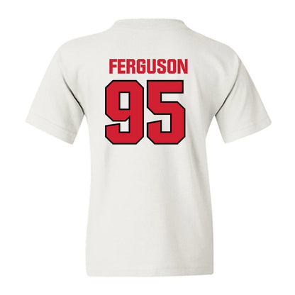 NC State - NCAA Football : Jacquey Ferguson - Classic Shersey Youth T-Shirt-1