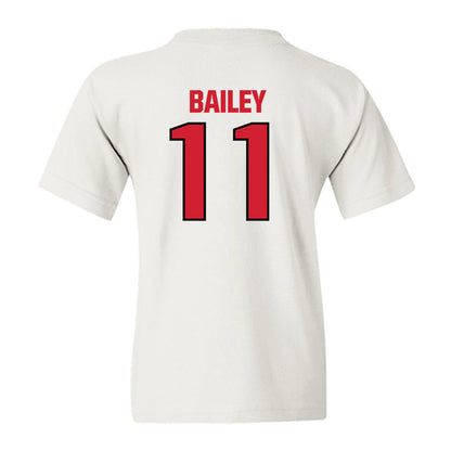 NC State - NCAA Football : CJ Bailey - Classic Shersey Youth T-Shirt-1