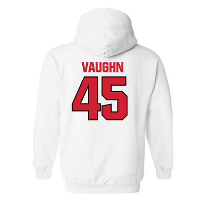 NC State - NCAA Football : Tex Vaughn - Classic Shersey Hooded Sweatshirt-1