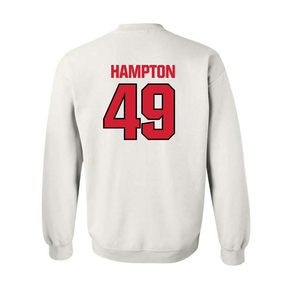 NC State - NCAA Football : Jailun Hampton - Classic Shersey Crewneck Sweatshirt-1