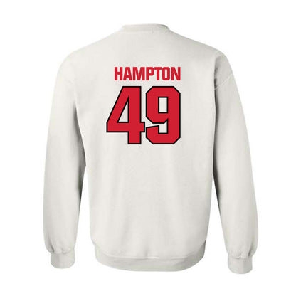 NC State - NCAA Football : Jailun Hampton - Classic Shersey Crewneck Sweatshirt-1