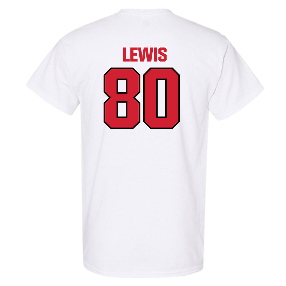 NC State - NCAA Football : Damaad Lewis - Classic Shersey T-Shirt-1
