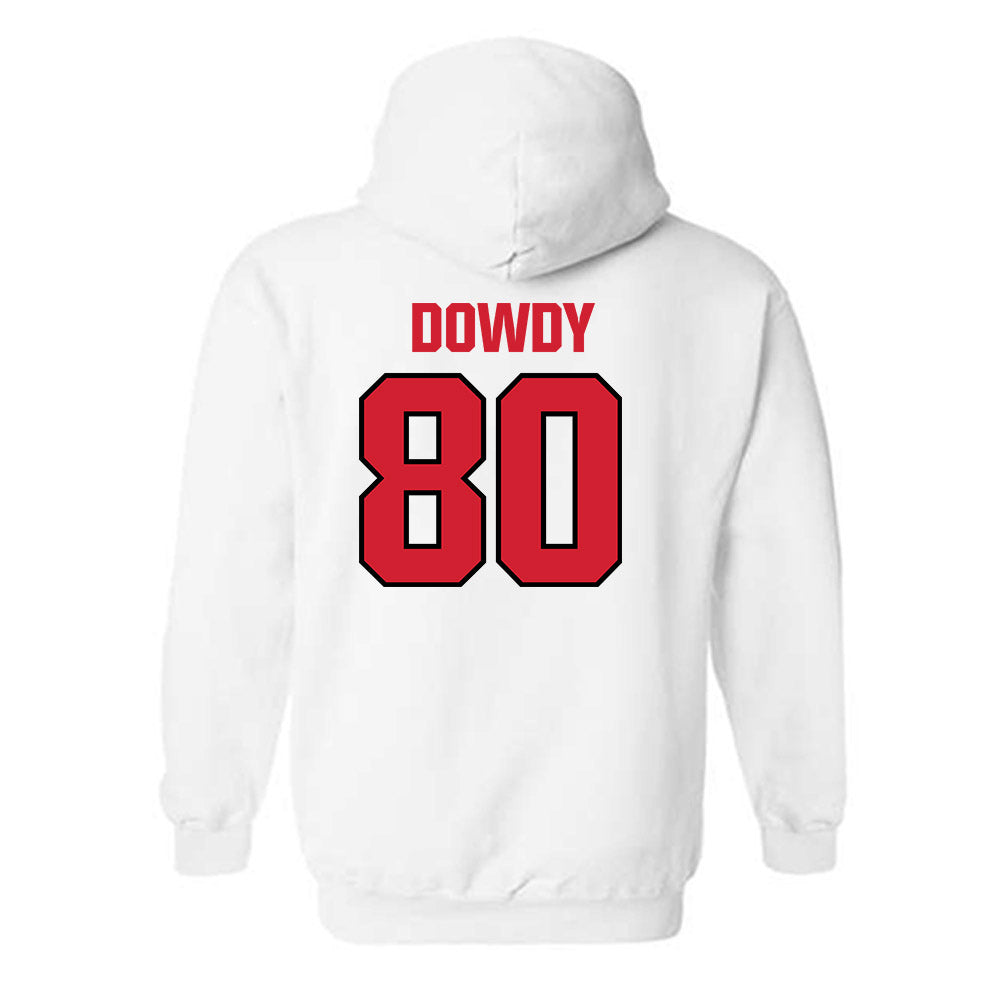 NC State - NCAA Football : Ethan Dowdy - Classic Shersey Hooded Sweatshirt-1
