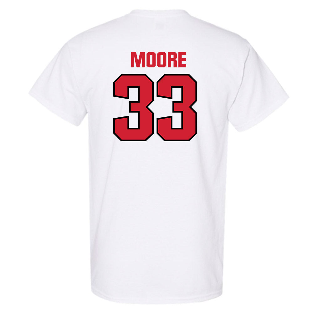 NC State - NCAA Football : Zykir Moore - Classic Shersey T-Shirt-1