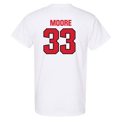 NC State - NCAA Football : Zykir Moore - Classic Shersey T-Shirt-1