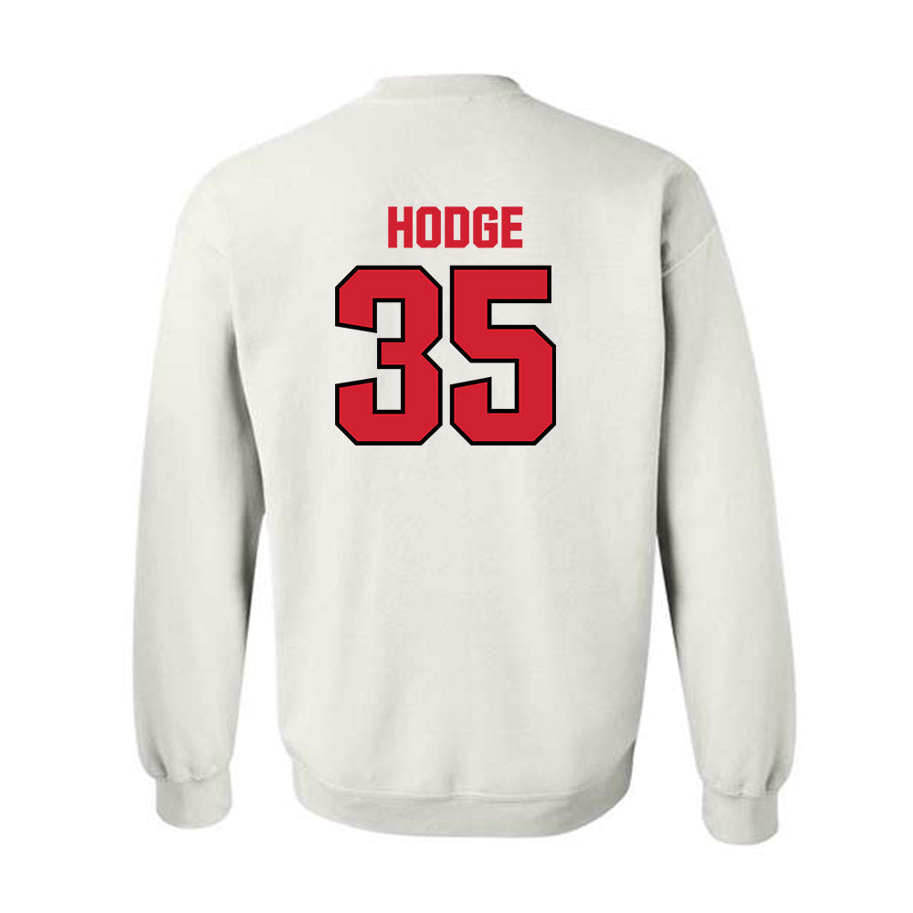 NC State - NCAA Football : LaCorian Hodge - Classic Shersey Crewneck Sweatshirt-1