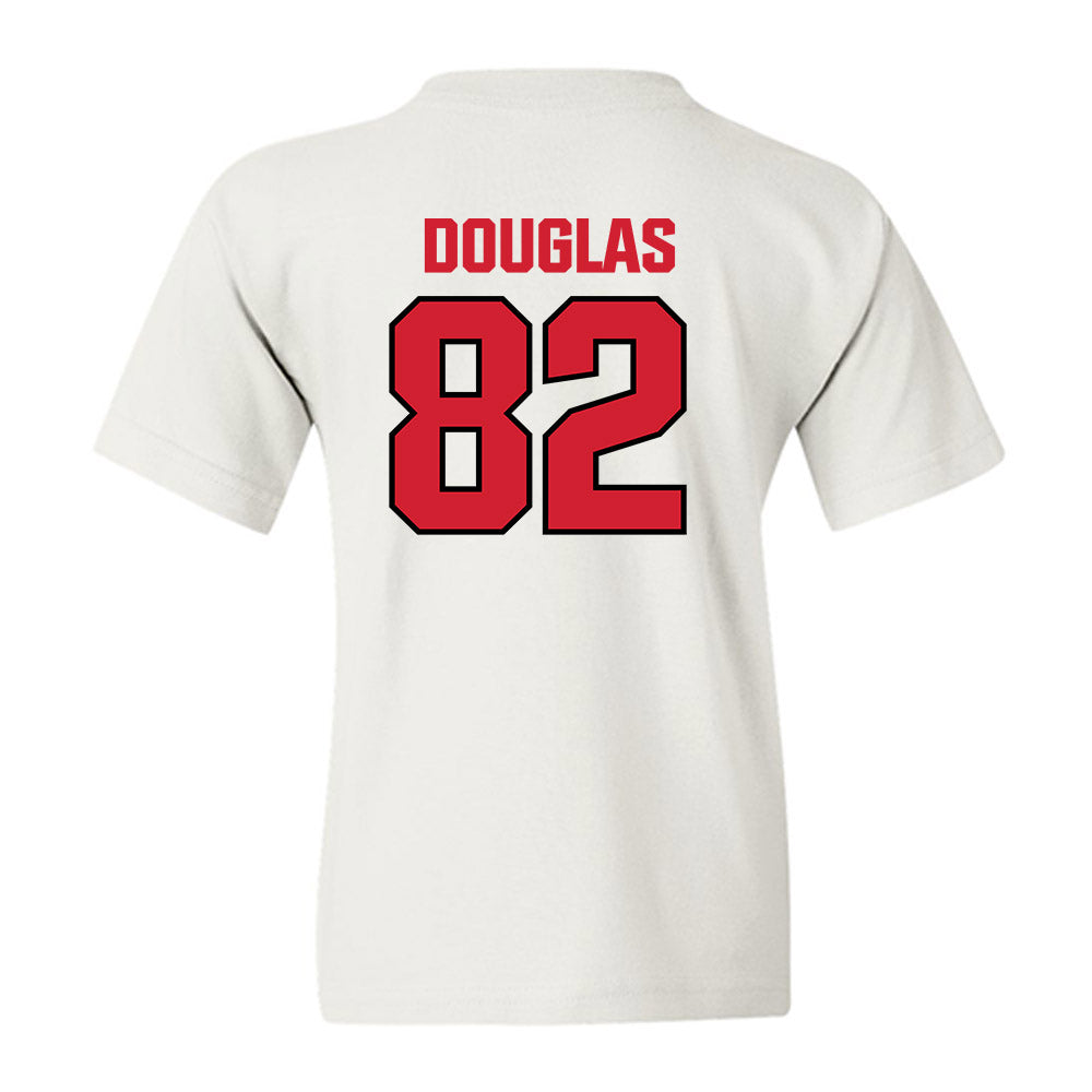 NC State - NCAA Football : Preston Douglas - Classic Shersey Youth T-Shirt-1