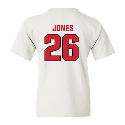 NC State - NCAA Football : Isiah Jones - Classic Shersey Youth T-Shirt-1