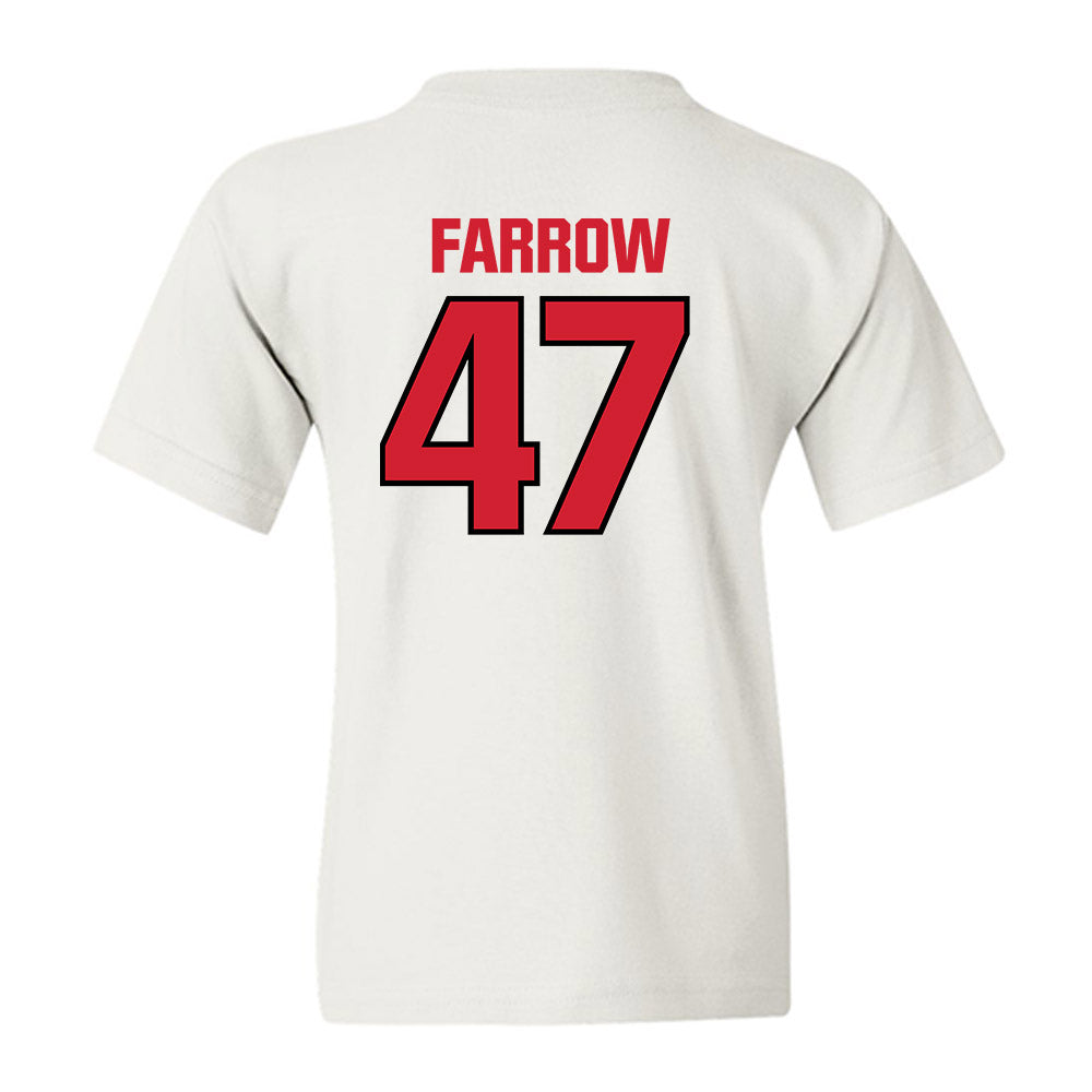 NC State - NCAA Football : Adrian Farrow - Classic Shersey Youth T-Shirt-1