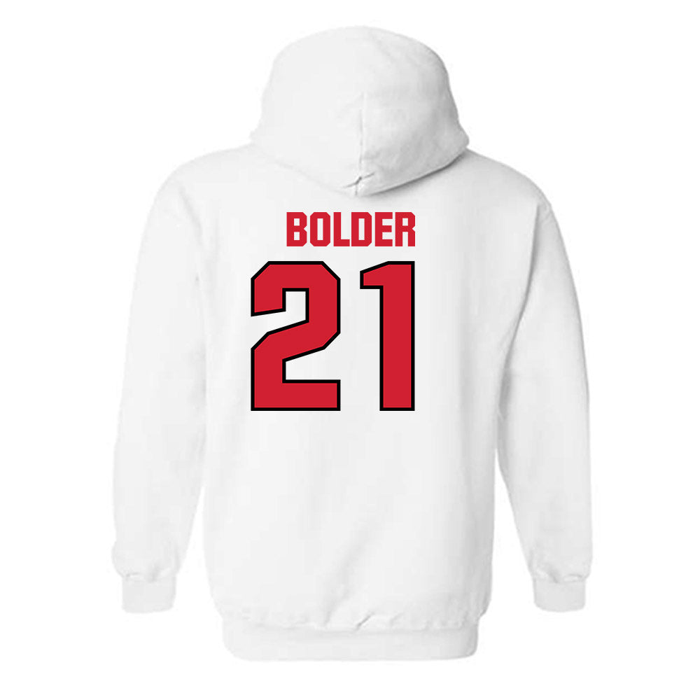 NC State - NCAA Football : Je'rel Bolder - Classic Shersey Hooded Sweatshirt-1