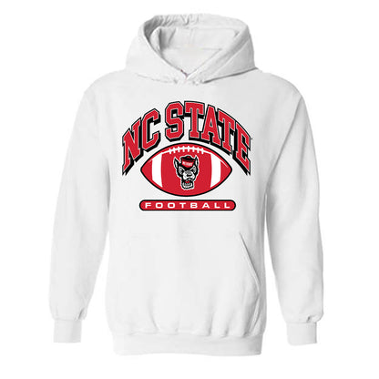 NC State - NCAA Football : RJ Boyd - Classic Shersey Hooded Sweatshirt-0