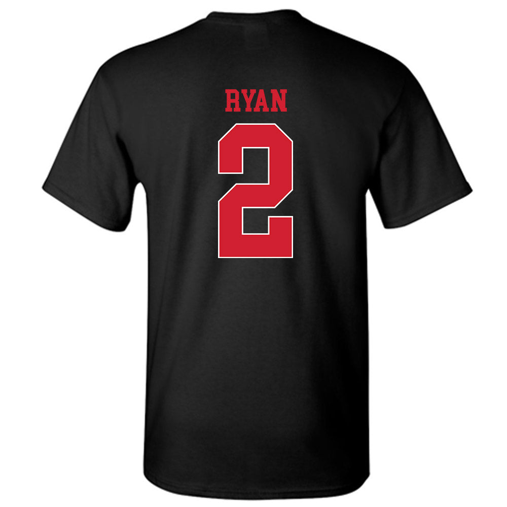 NC State - NCAA Baseball : Mikey Ryan - Sports Shersey T-Shirt-1