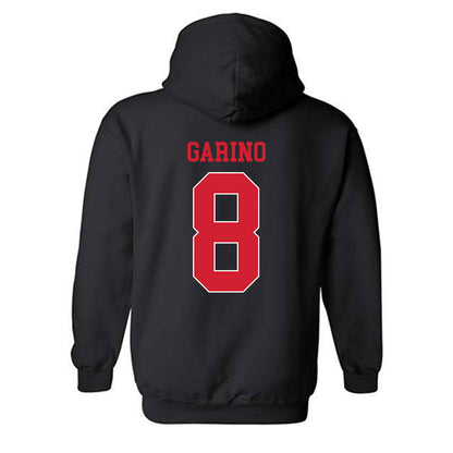 NC State - NCAA Baseball : Ryder Garino - Sports Shersey Hooded Sweatshirt-1