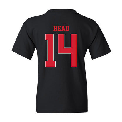 NC State - NCAA Baseball : Ty Head - Sports Shersey Youth T-Shirt