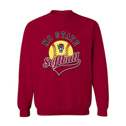 NC State - NCAA Softball : Carly Short - Sports Shersey Crewneck Sweatshirt-0
