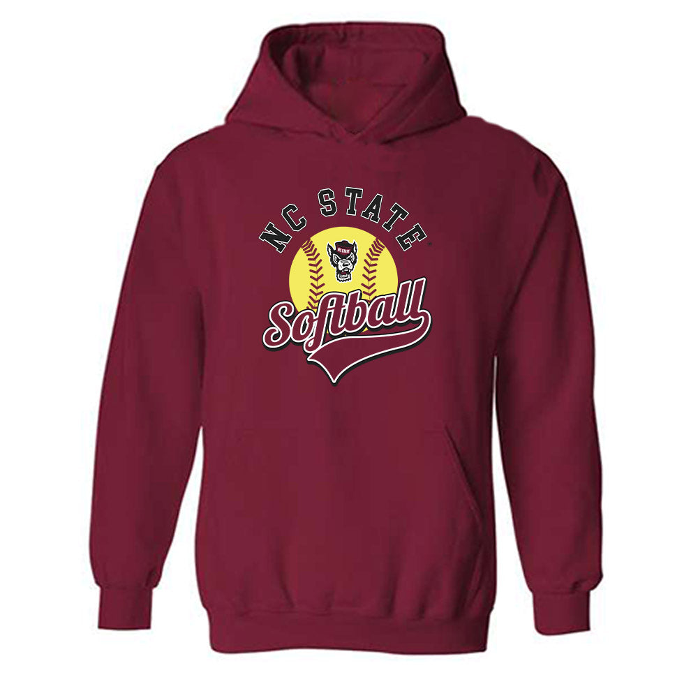 NC State - NCAA Softball : Maia Townsend - Sports Shersey Hooded Sweatshirt-0