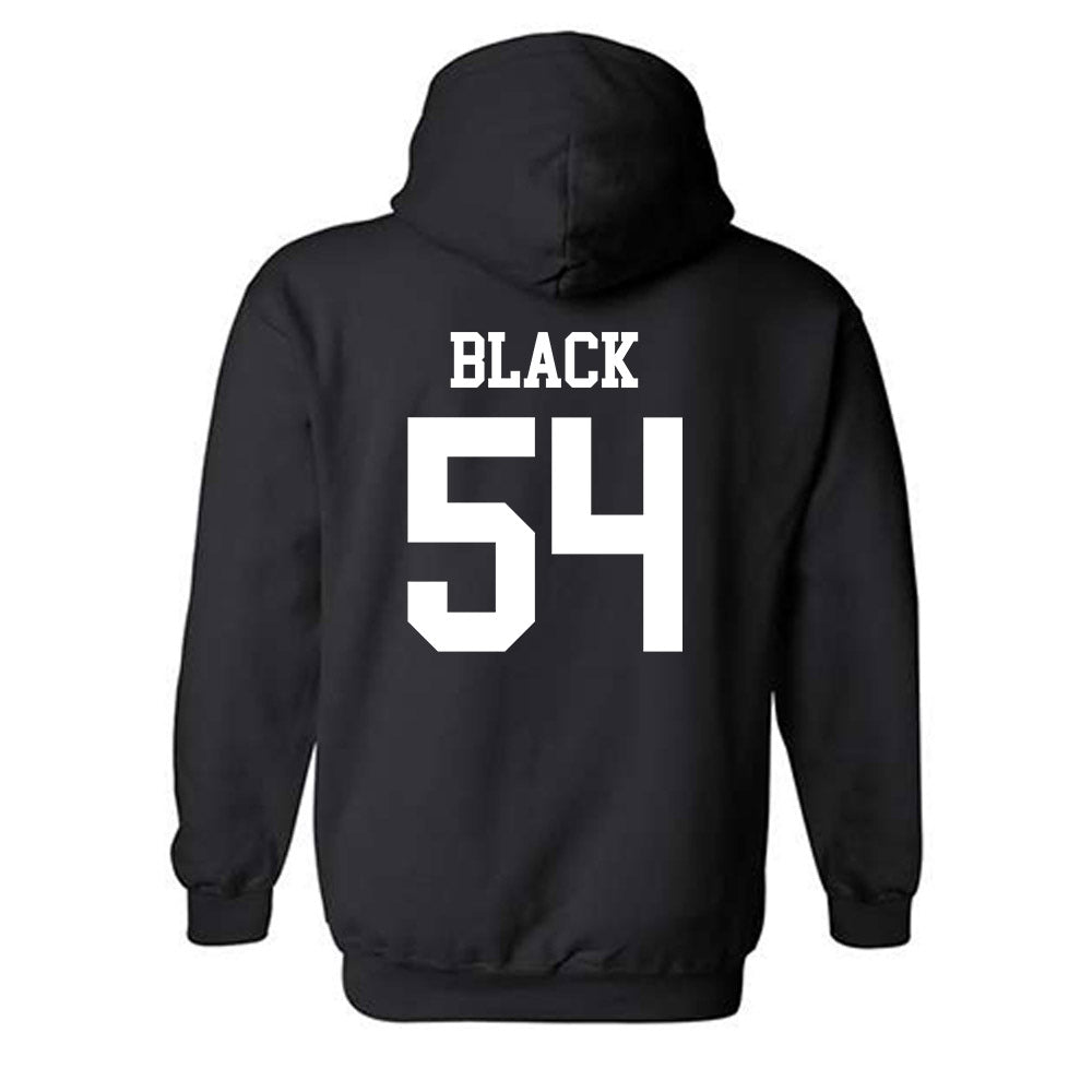 Nebraska - NCAA Football : Brendan Black - Generic Shersey Hooded Sweatshirt-1