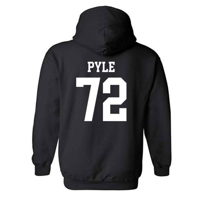 Nebraska - NCAA Football : Gibson Pyle - Generic Shersey Hooded Sweatshirt-1