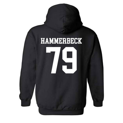 Nebraska - NCAA Football : Shawn Hammerbeck - Generic Shersey Hooded Sweatshirt-1