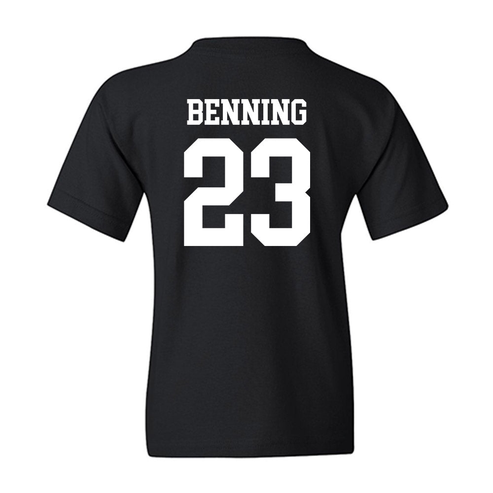 Nebraska - NCAA Football : Caleb Benning - Generic Shersey Youth T-Shirt-1