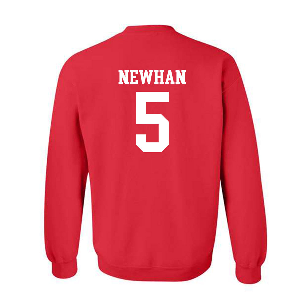 Nebraska - NCAA Baseball : Nico Newhan - Sports Shersey Crewneck Sweatshirt-1