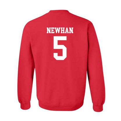 Nebraska - NCAA Baseball : Nico Newhan - Sports Shersey Crewneck Sweatshirt-1
