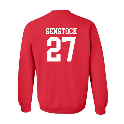 Nebraska - NCAA Baseball : Joey Senstock - Sports Shersey Crewneck Sweatshirt-1