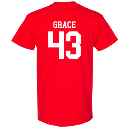 Nebraska - NCAA Baseball : Cooper Grace - Sports Shersey T-Shirt-1