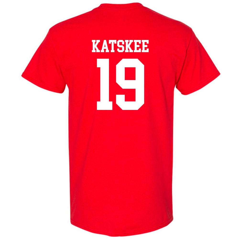 Nebraska - NCAA Baseball : Cooper Katskee - Sports Shersey T-Shirt-1