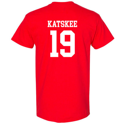 Nebraska - NCAA Baseball : Cooper Katskee - Sports Shersey T-Shirt-1