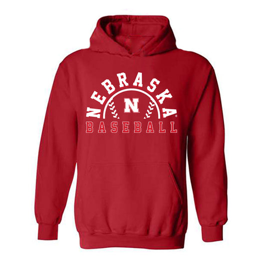 Nebraska - NCAA Baseball : Will Jesske - Sports Shersey Hooded Sweatshirt-0