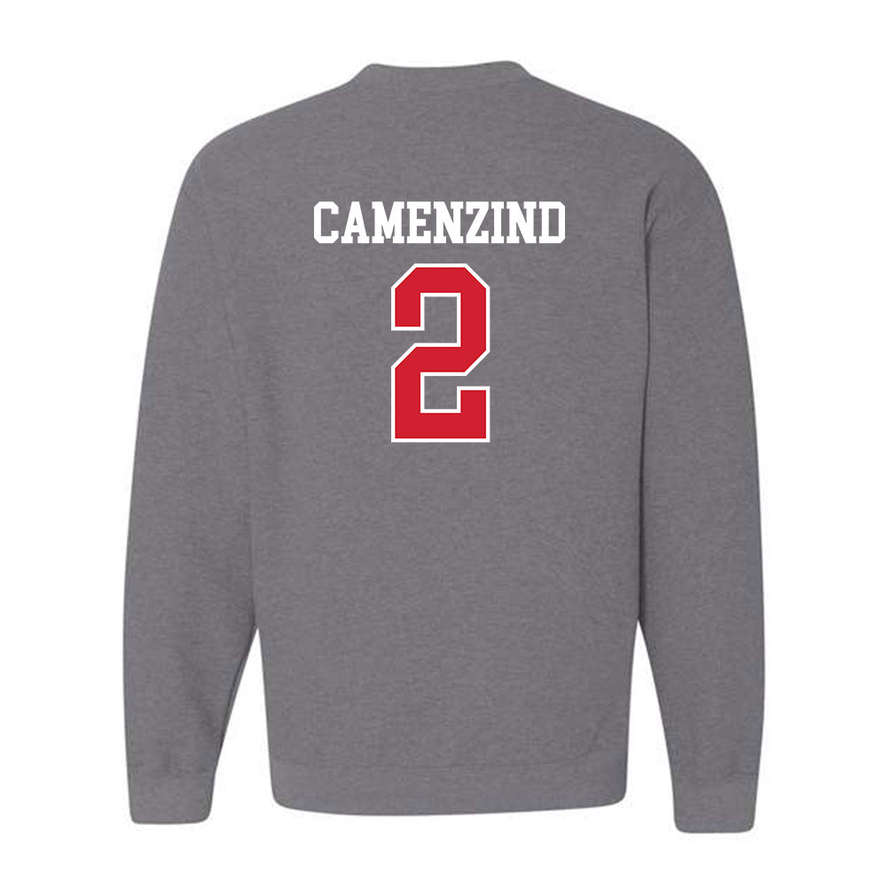 Nebraska - NCAA Softball : Lauren Camenzind - Sports Shersey Crewneck Sweatshirt-1