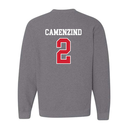 Nebraska - NCAA Softball : Lauren Camenzind - Sports Shersey Crewneck Sweatshirt-1