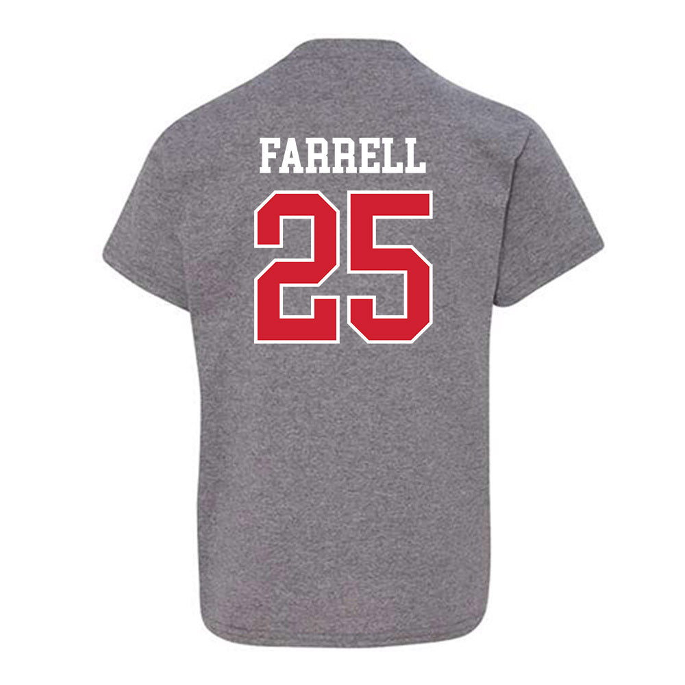 Nebraska - NCAA Softball : Jesse Farrell - Sports Shersey Youth T-Shirt-1