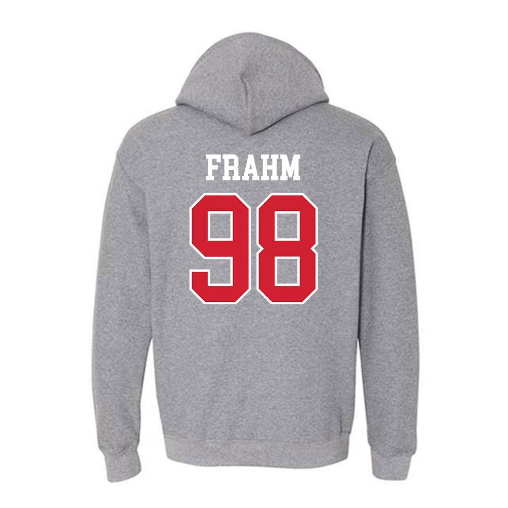 Nebraska - NCAA Softball : Jordyn Frahm - Sports Shersey Hooded Sweatshirt-1